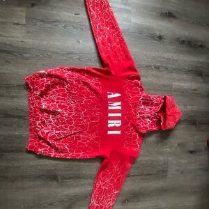Cracked Dye Amiri Hoodie